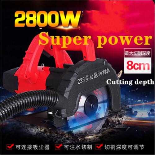 220V High Power Multi-function Electric Wood Metal Marble Tile Brick Cutter Saw 2800W 80mm