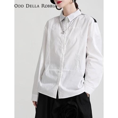Odd Della Robbia Womens White Shirts