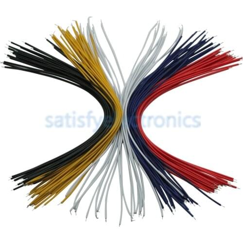 Double-head Soldering Tin Wire, Length 20cm, 5 Colors, Each 20, Total 100 pcs