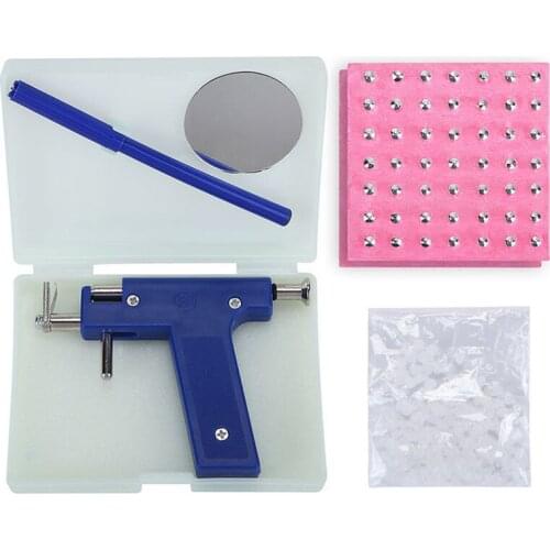 Earring Piercing Tool Ear Nose Body Jewelry No Pain Piercing Studs Kits