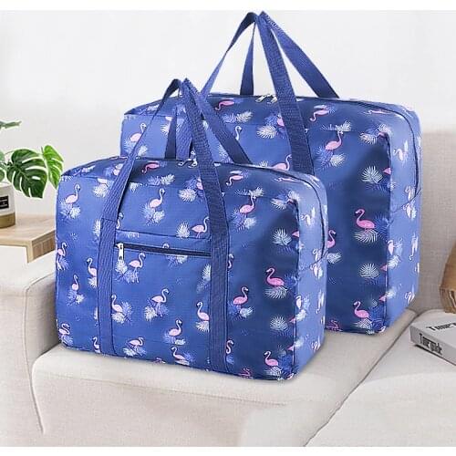 Folding Clothes Storage Bag Large Capacity Pillow Quilt Blanket Pouch Waterproof Bedding Wardrobe Organizer Accessories Supplies