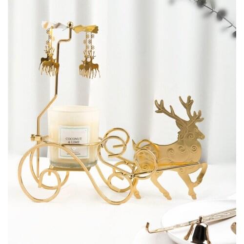 Nordic Rotating Candle Holder Stand Simple Creative Romantic Dinner Candle Holder Wedding Candelabros Home Decoration DF50ZT