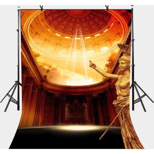 150x220cm Photography Background Dome Hall Backdrop Female Sculpture Photography Background Studio Props