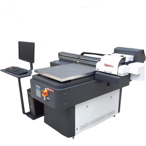 2019 Best selling TX800 heads uv printer flatbed 6090 with varnish