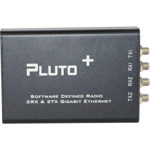 2021 PLUTO+ SDR AD9363 2T2R Radio SDR Transceiver Radio 70MHz-6GHz Software Defined Radio For Gigabit Ethernet Micro SD Card