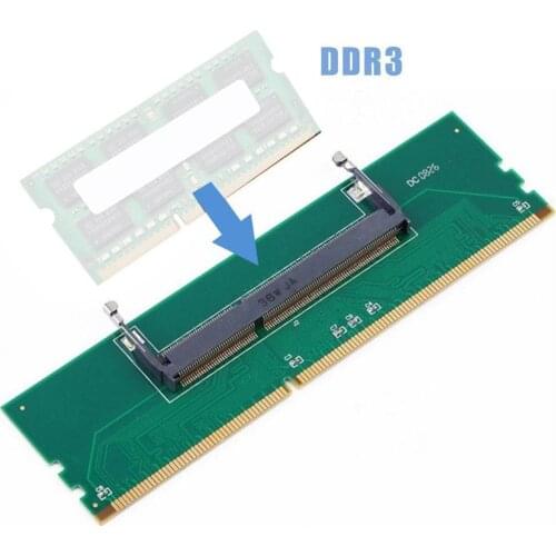 DDR3 RAM memory connector adapter For SO-DIMM laptop For laptop DDR3 desktop memory to DIMM RAM desktop new to adapter inte A4Z1