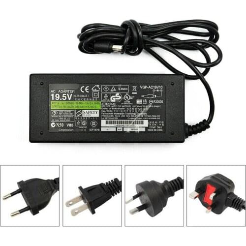 Used VGP-AC19V10 19.5V 4.7A Power Supply Cord AC Adapter Battery Charger for Sony Vaio VGN-BX541B VGN-BX543B VGN-BX546B