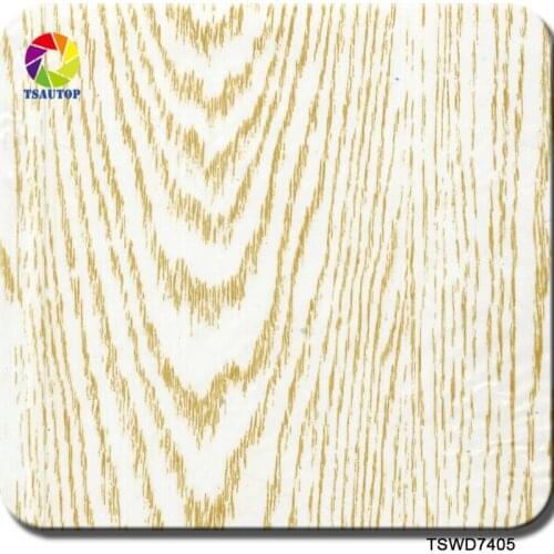 Free shipping 0.5*2m/10m TSWD7405 Wood pattern hydrographics film aqua print water transfer printing film