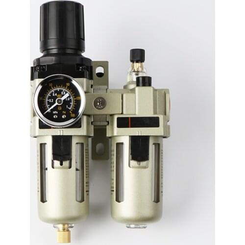 AC3010-02 G1/4 AC3010-03 G3/8 Oil and water separator filters Air compressor regulating valve Two air filters
