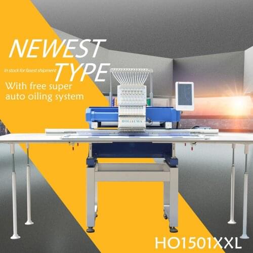 China 10 years service ! Hot sale auto-oiling system uniform cap squin 3D single head computerized operation mbroidery machine