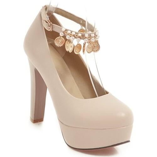 In the spring of 2019 new high waterproof single shoe fashion female 40-43