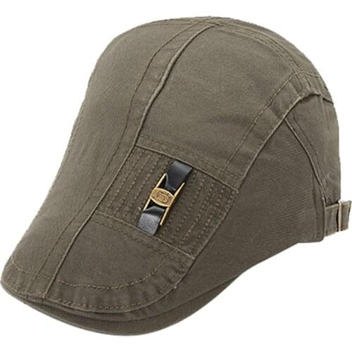 Man Woman Linen Travel Adjustable Beret Fashion Shopping Cap Clothing Accessories For Outdoor Comfortable Breathable Universal