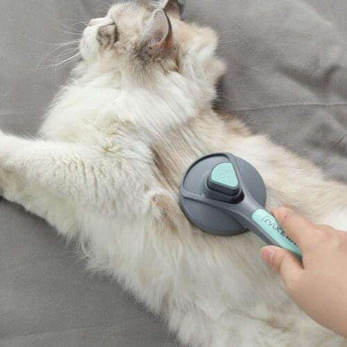 Cat Brush Dog Comb Hair Removes Pet Hair Comb for Cat Grooming Hair Cleaner Cleaning Beauty Products Self Cleaning Slicker Brush