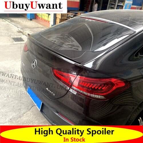 For Mercedes Benz GLE Coupe W167 GLE350 450 500 2020 - 2021 ABS Spoiler Car Tail Trunk Spoiler Rear Wing Tail Wing Decoration