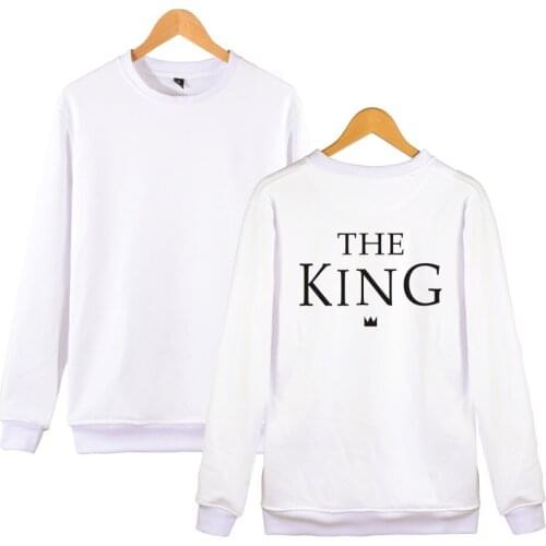 Latest 2017 Fashion Couples Capless Sweatshirt Black/White Plus Size Hoodies High Quality Unisex Brand Clothing Harajuku Hoodie