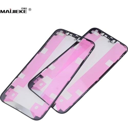 10PCS AAA Screen Bezel Chassis For Apple iPhone X Xs max Xr 12 pro max 12 mini 11 pro max Screen Front Glass Middle Frame Repair