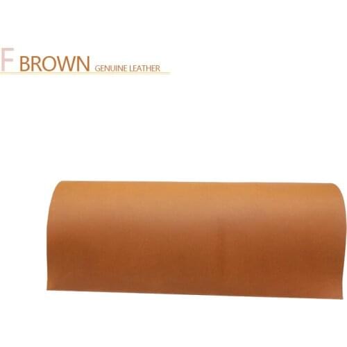 2.0mm Light Brown Genuine Leather New crazy horse leather cow skin first layer material leather craft DIY