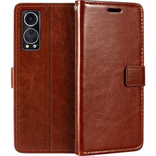 Case For ZTE Axon 30 5G Wallet Premium PU Leather Magnetic Flip Case Cover With Card Holder And Kickstand For ZTE Axon 30 5G