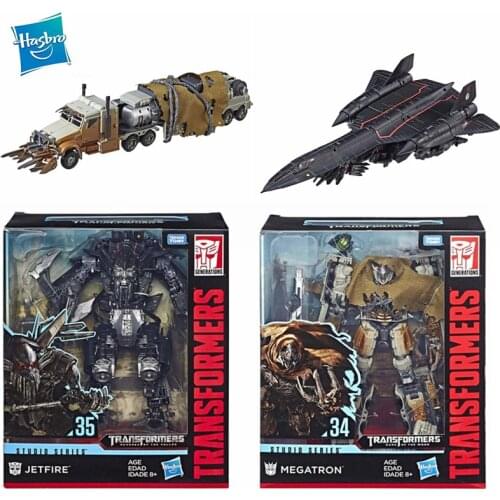 TAKARA TOMY Transformers Toy Movie Series L SS 34 35 44 Jetfire Megatron Optimus Prime Model Collection Action Figure Gift