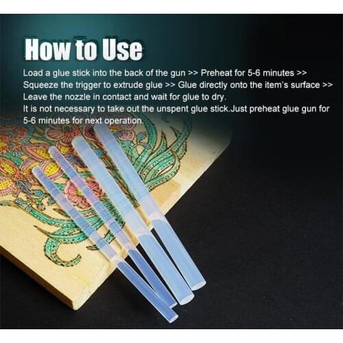 Proskit GK-607160 hot melt glue stick high viscosity hot melt glue 7mm11mm hot melt glue gun tape