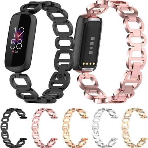Luxury Metal Bracelet For Fitbit Luxe Strap Replacement Watch Band for Fitbit luxe Special Edition Stainless Steel Correa Belt