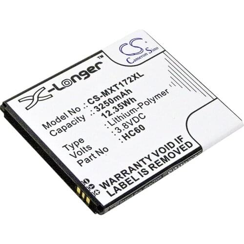 Cameron Sino Mobile SmartPhone Replacement Li-Polymer Battery 3250mAh For HC60 Gigaset Moto C Plus, Moto C Free Tools