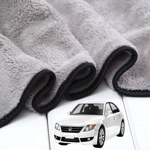 Car Thickened Towel 100x40CM Microfiber Car Cleaning Drying Cloth Super Soft Premium Car Wash Towel Kitchen Care Cloth
