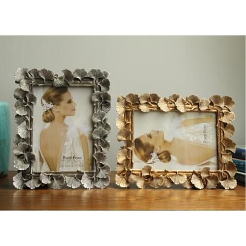 3 Color Vintage Rhinestone Wedding Photo Frames Metal Alloy Picture Frame Bridal Favor Gifts Home Decor XC024