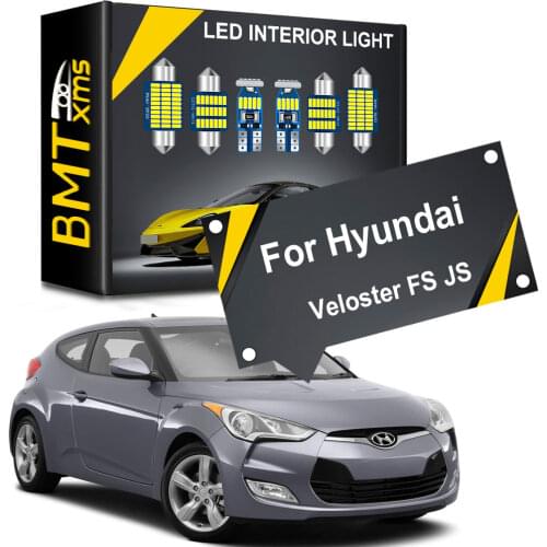 Seker Interior LED For Hyundai Veloster FS JS 2011 To 2020 Canbus Vehicle Bulb Indoor Dome Map Reading Light Auto Lamp Parts