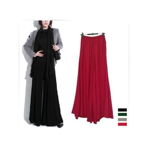 2020 New MS. casual wide leg pants, plus size M - XXXL cotton long pant skirts,women dancing pants