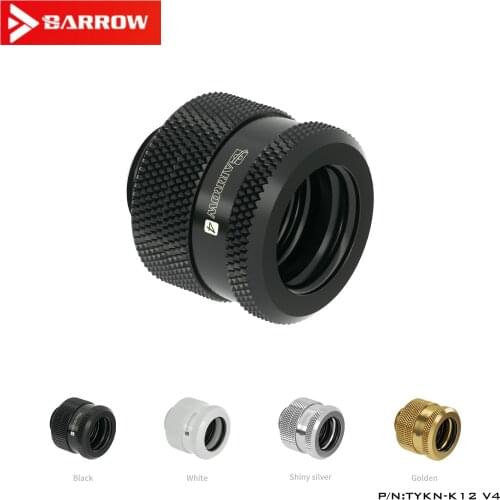 Barrow Black / Bright Silver / White / Gold Rigid tube connection with hand-tightened joint Rigid tube hard quick TYKN-K12 V4