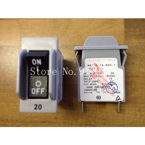 [ZOB] The United States Carling Jia Ling MA1-B-14-620-1-A26-7-J breaker 20A DC80V --10PCS/LOT