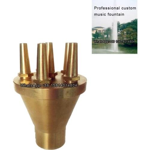 1 inch 1.5 inch 2 inch Brass sprinkler,porous fountain,pool center fountain,water view center fountain,music fountain