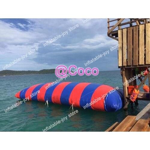 Free shipping to door! 5m/17ft long inflatable water bag, air water blob for summer camp,good quality air bag for sale