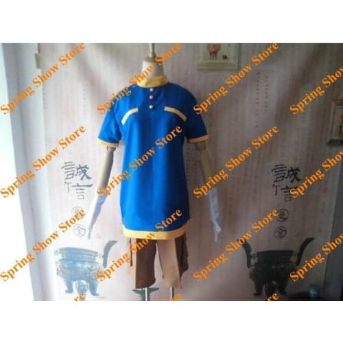 Free Shipping Digimon Adventure YAGAMI TAICH Customized Blue Uniform Anime Cosplay Costume