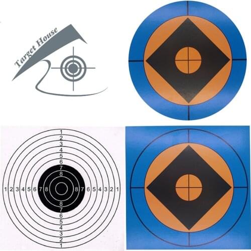 Paper Targets 6.70"*6.70"-20 Pcs Per Pack-3 Options