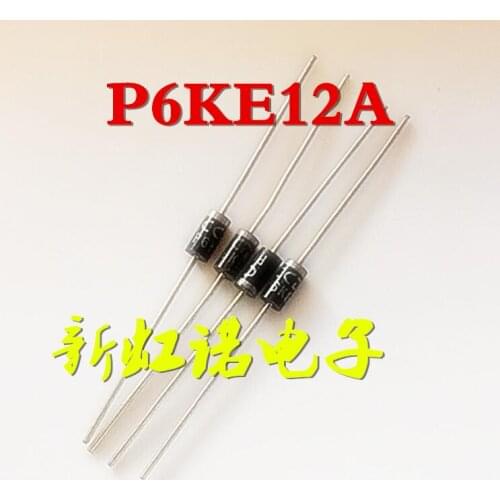 5Pcs/Lot New Original P6KE12A one-way TVS Transient Suppression Diodes Integrated circuit Triode In Stock