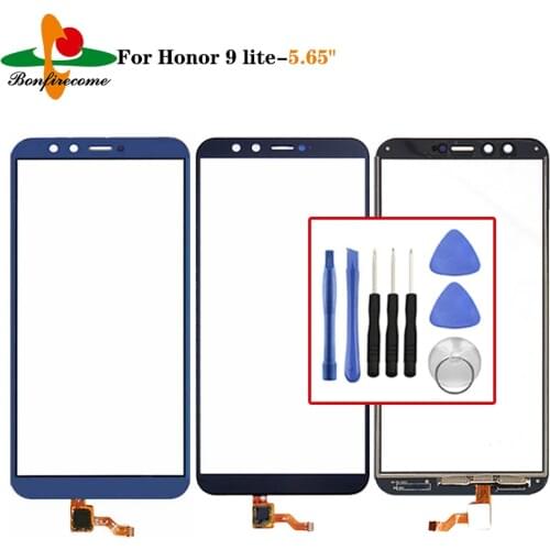 For Huawei Honor 9 Lite Touch Screen Sensor Panel 5.65" For LLD-AL00 LLD-TL10 LLD-L31 LCD Display Glass Digitizer