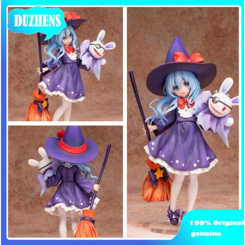 100% Original genuine DATE A LIVE Yoshino Halloween PVC Action Figure Anime Figure Model Toys Figure Collection Doll Gift