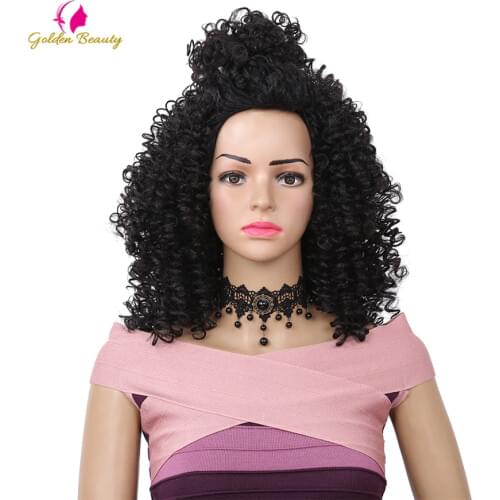 Golden Beauty Long Synthetic Wigs