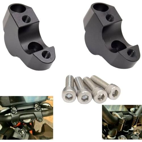 Bike GP handlebar risers Height up Adapters for KTM DUKE 390 2017-ON