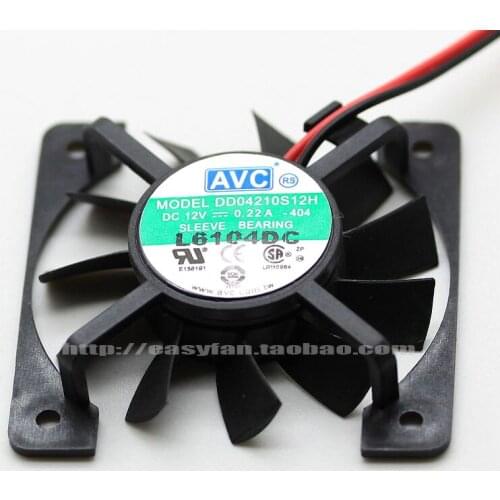 NEW AVC 4.5CM micro DD04210S12H cooling fan