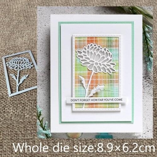 New Design Craft Metal stencil mold Cutting Dies flower frame decoration scrapbook die cuts Album Paper Card Craft Embossing