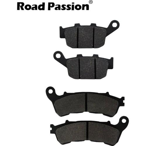 Road Passion Motorcycle Front & Rear Brake Pads For HONDA CBR250RA CBR250 CBR 250 RA (ABS Models) 2011 2012 2013 2014