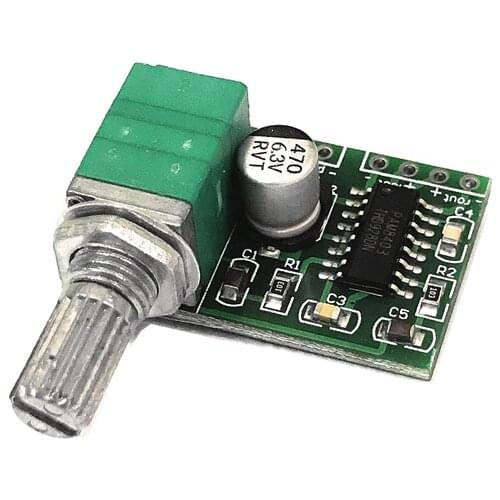 PAM8403 5V Power Audio Amplifier Board 2 Channel 3W W Volume Control/ USB Power