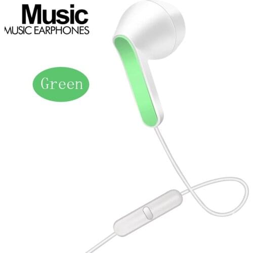 3.5MM Plug Wired Earphones Bass Stereo Headphones Wire Control In Ear Earbuds Game Headset With Mic For Iphone Samsung LG Xiaomi