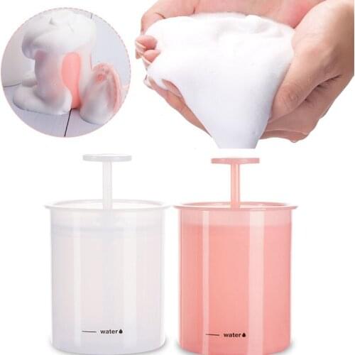 Manual Facial Cleanser Foamer Face Clean Facial Cleanser Foam Cup Bubble Foamer Skin Care Portable Foam Maker Makeup Remover