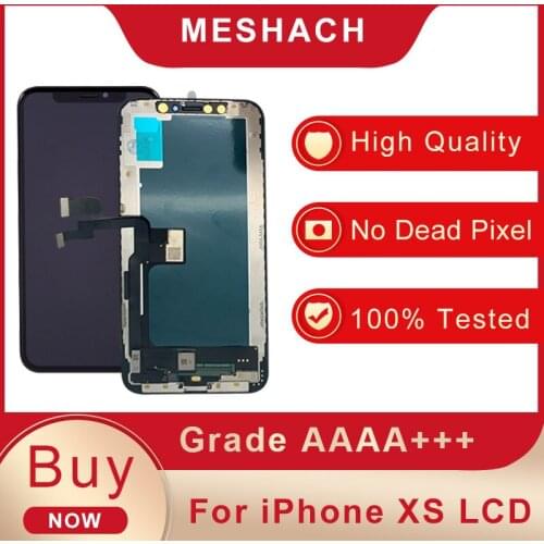 High Quality Digitizer Mobile Phone Parts LCD New Original Display LCD For Apple iPhone XS Touch Screen Replacement Refurbished