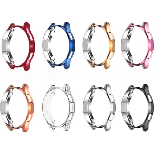 Protective Case For Samsung Galaxy Watch 4 Classic 42mm 46mm Plating TPU Shell Soft Protector Cover For Galaxy Watch4 Classic