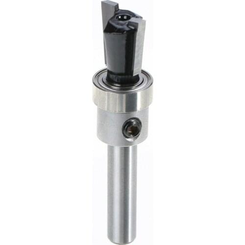 1/4 Inch X 1/2 Inch Shank Carbide Dovetail Joint Router Bit 10 Degree Woodworking Cutter With Bearing For Power Tool